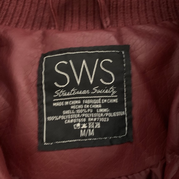 Red Leather Jacket - Picture 2 of 2